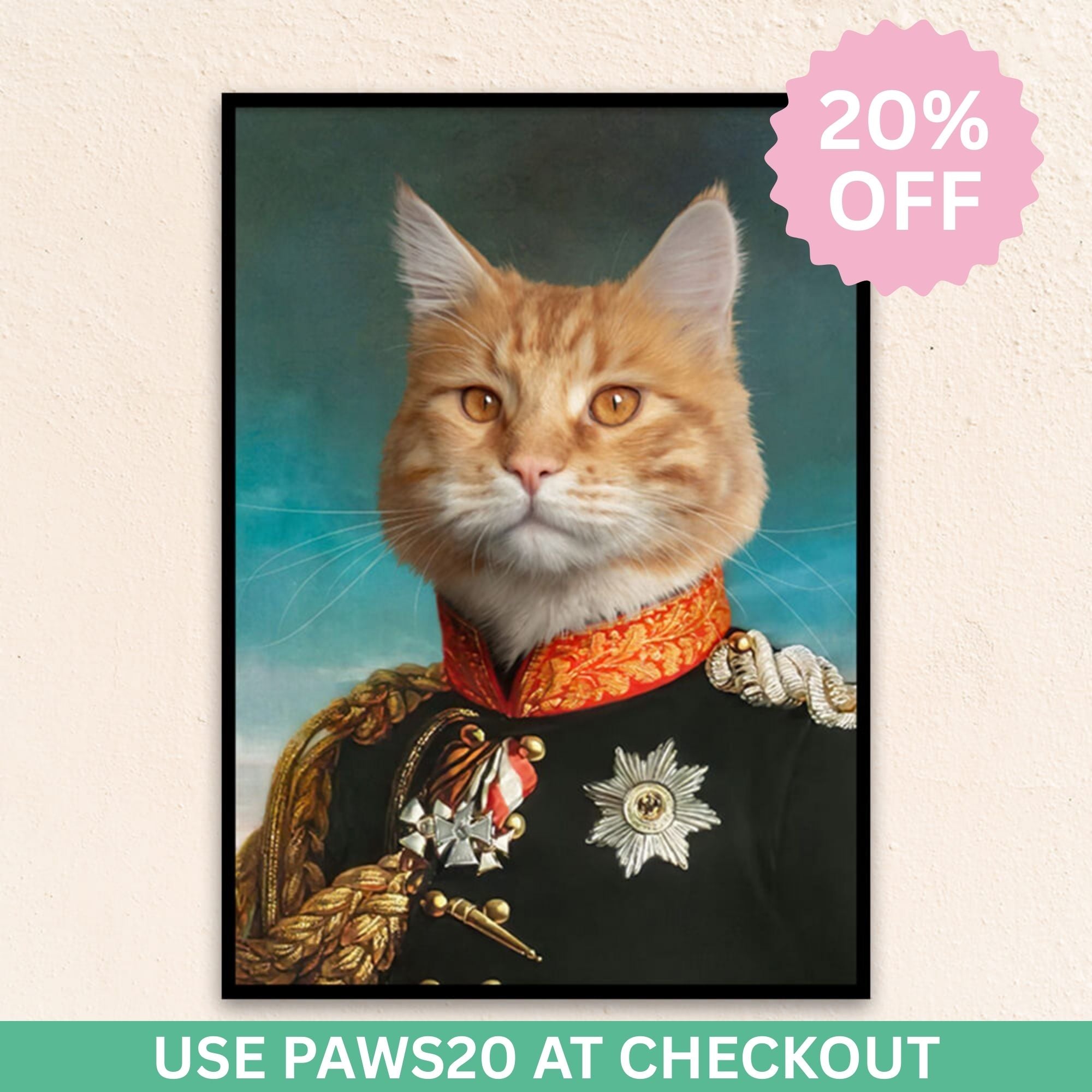 Custom Military Pet Portrait | The Veteran