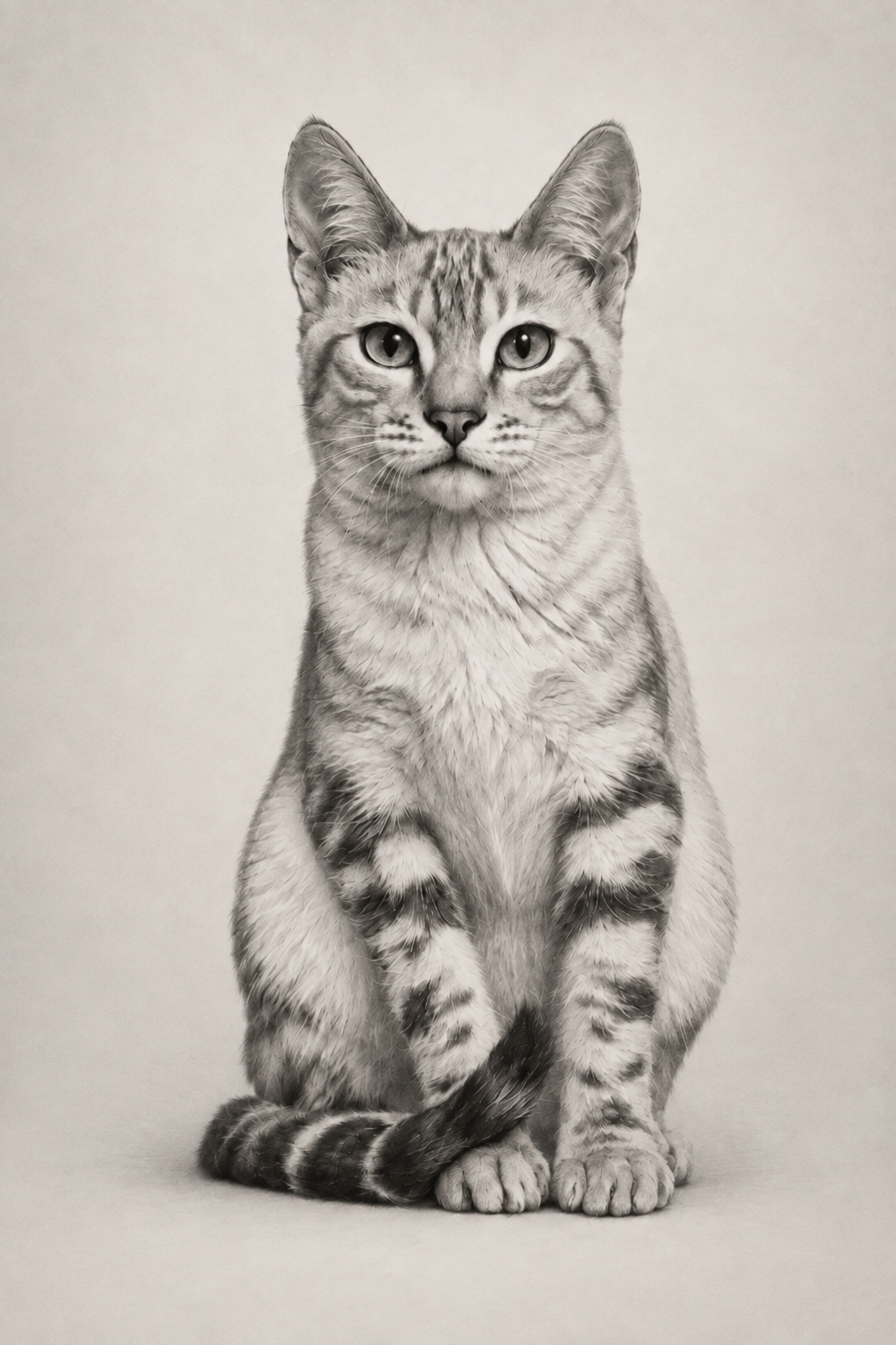Custom Pet Portrait | Black & White