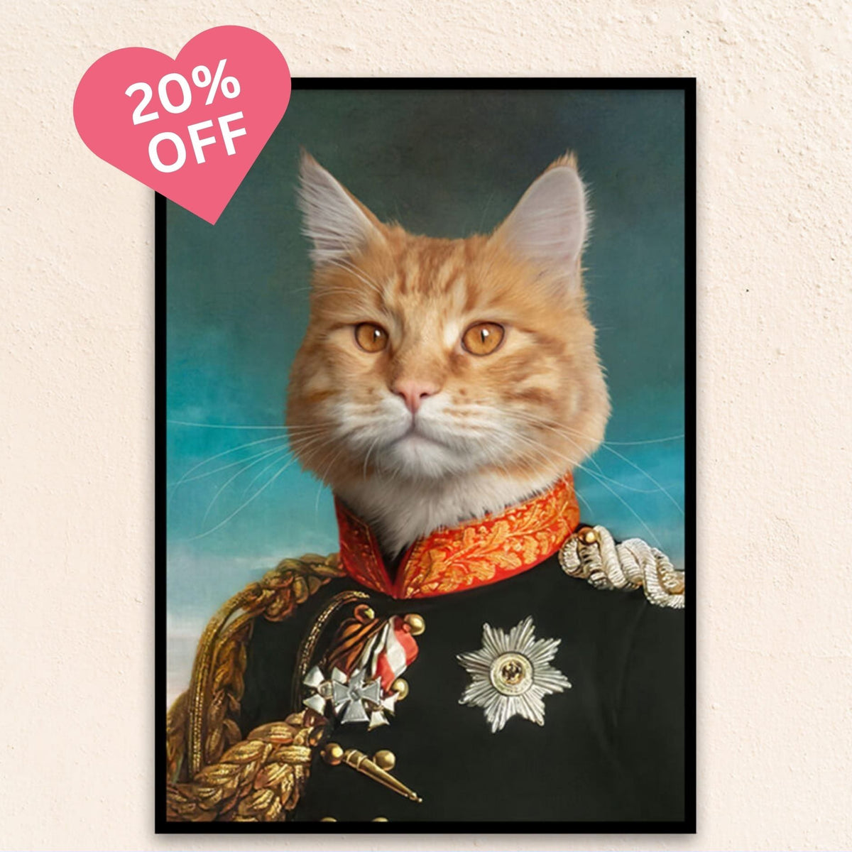 Custom Military Pet Portrait | The Veteran