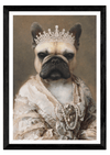 THE QUEEN - CUSTOM PET PORTRAIT portrait-my-pet.com