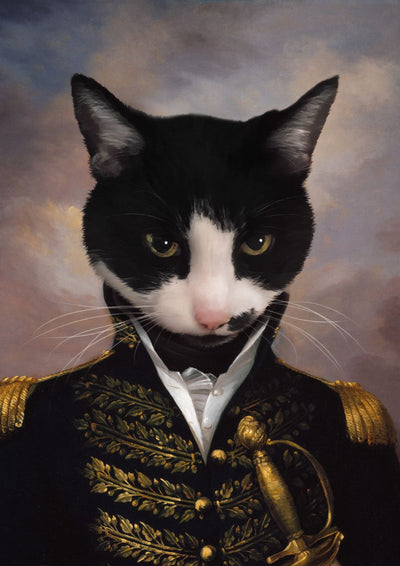 The Lieutenant - Custom Pet Portrait