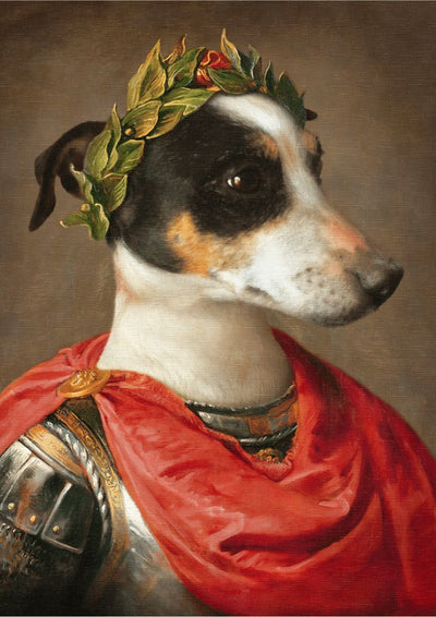 THE CAESAR - CUSTOM PET PORTRAIT portrait-my-pet.com