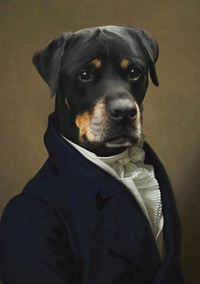 The English Gentleman - Custom Pet Portrait