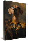 THE COMMANDER - CUSTOM PET PORTRAIT portrait-my-pet.com