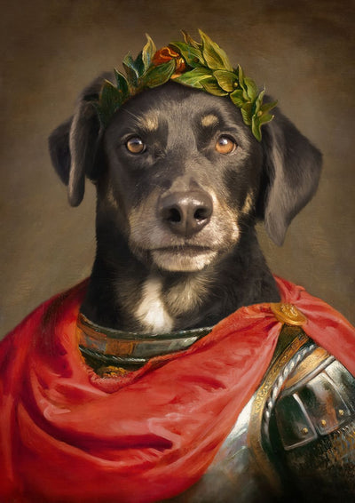 The Caesar - Custom Pet Portrait