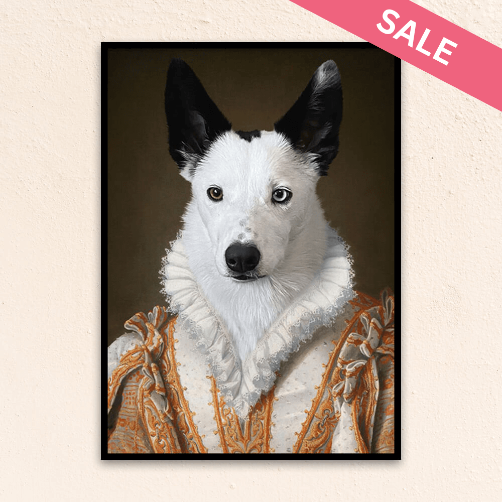 Custom Royal Pet Portrait  | The Duchess