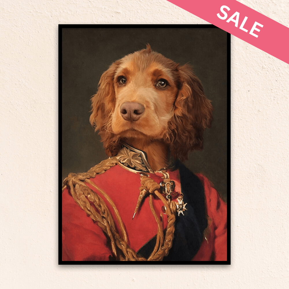 Custom Royal Pet Portrait | The Duke