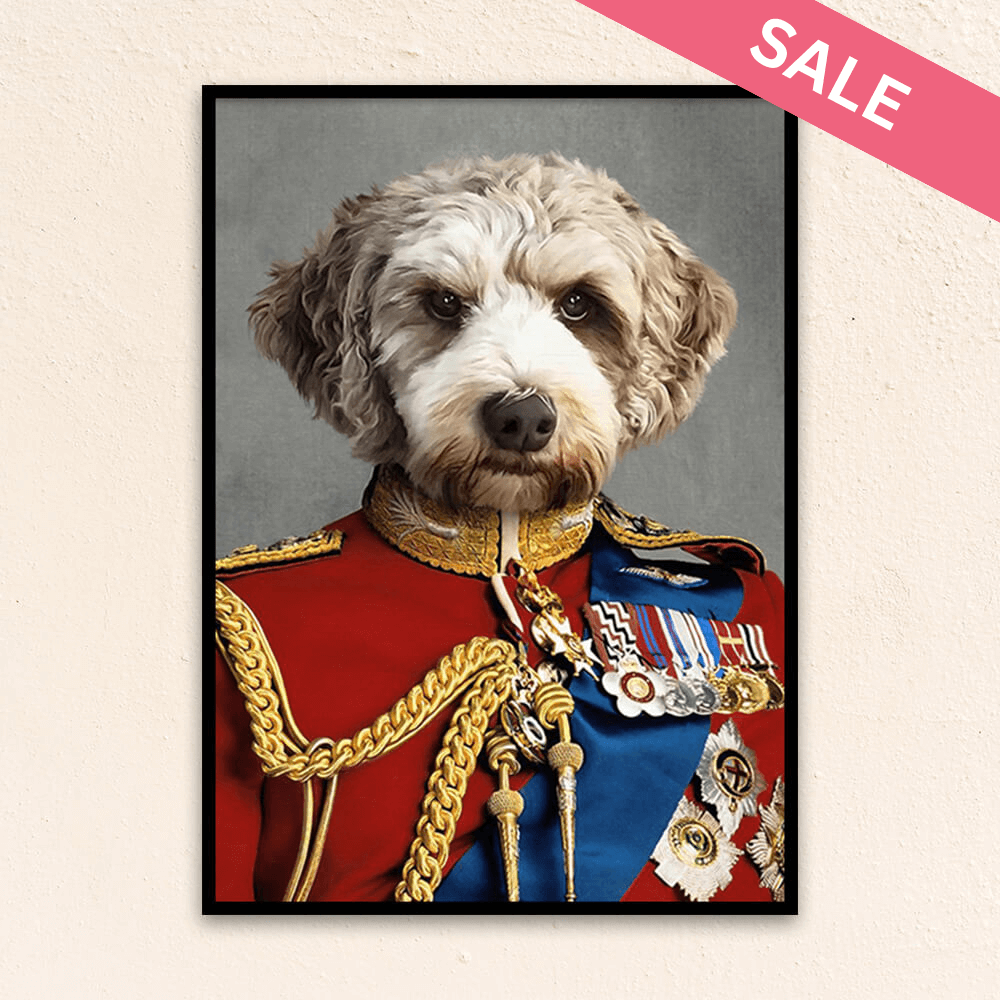 Custom Royal Pet Portrait | The Royal Prince