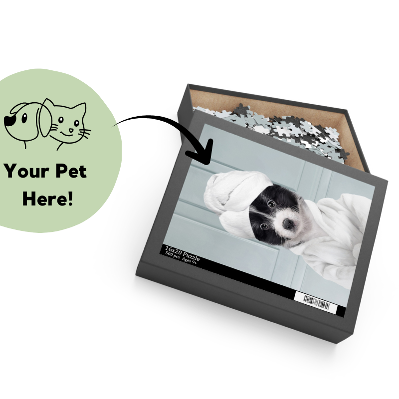 Pet Portrait Puzzle  |  Add-On