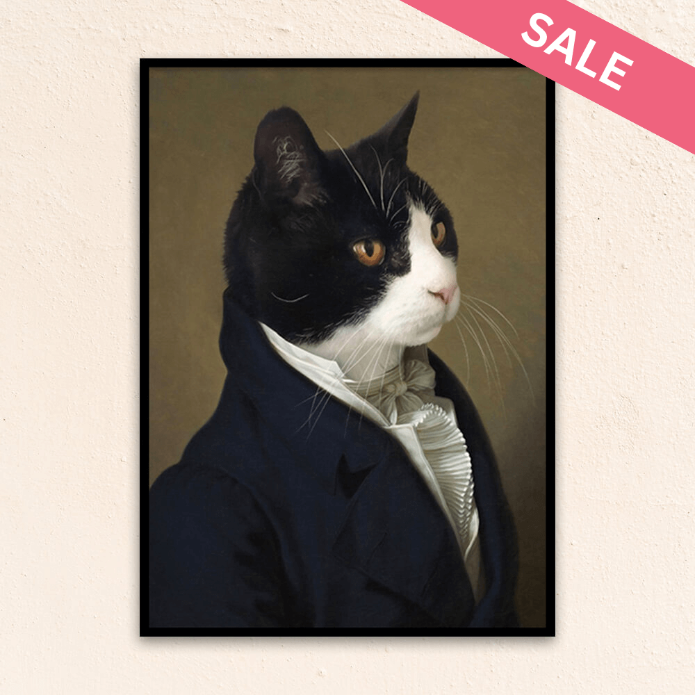 Custom Royal Pet Portrait | The English Gentleman