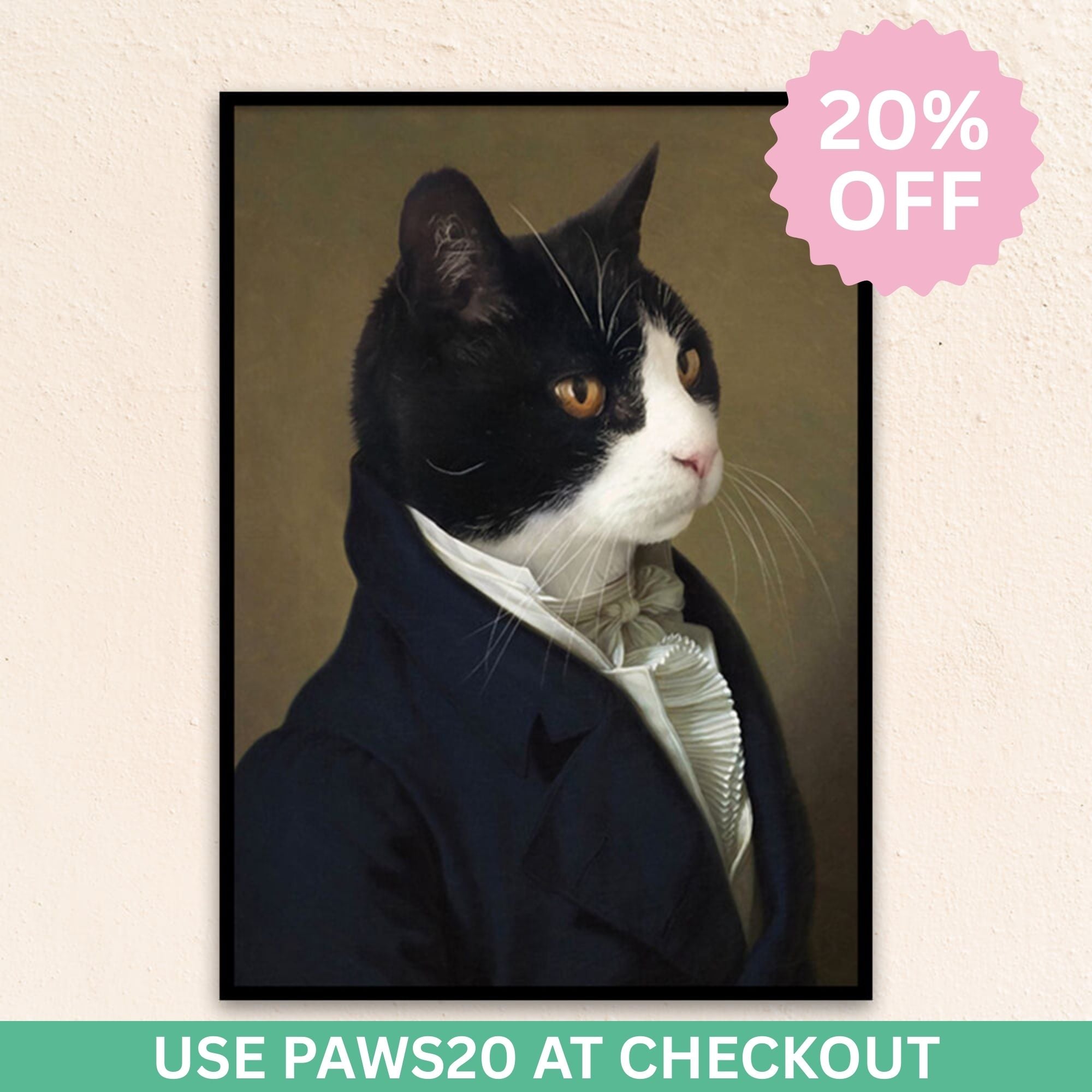 Custom Royal Dog Portrait | The English Gentleman