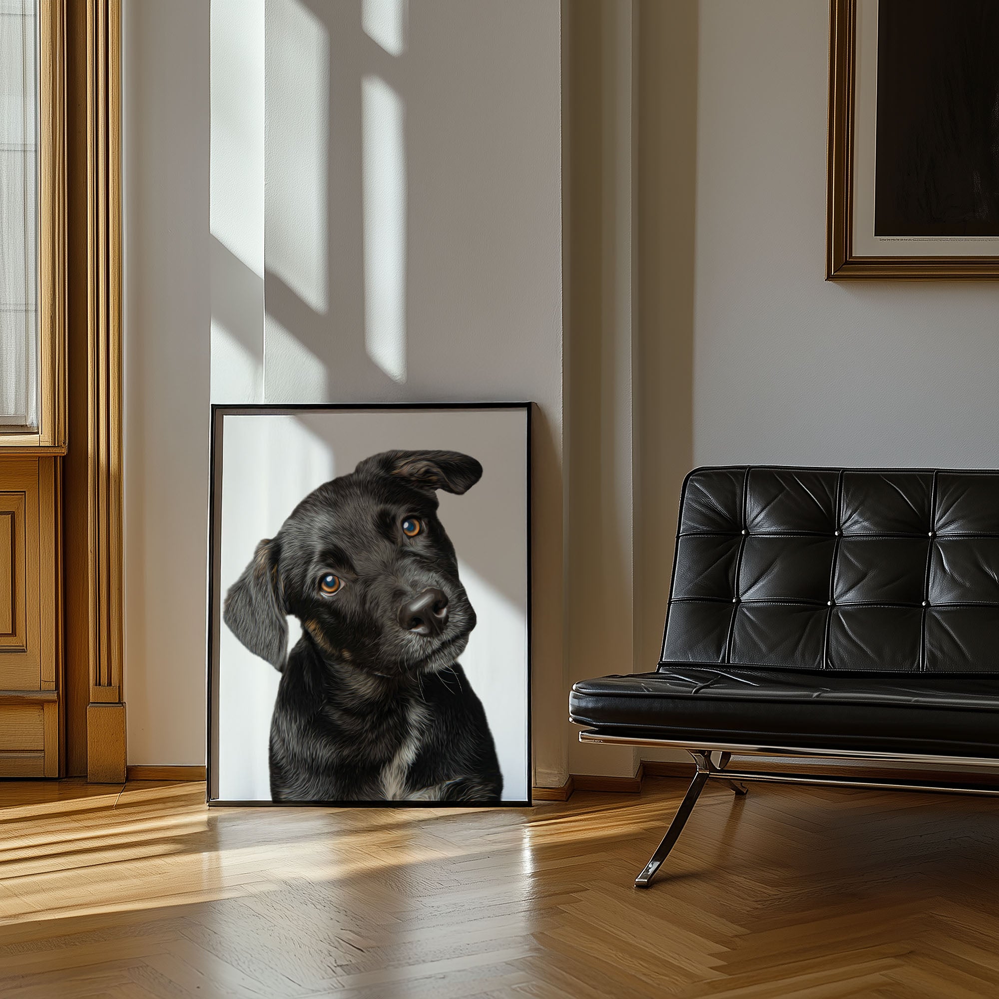 Custom Dog Portrait | Close Up