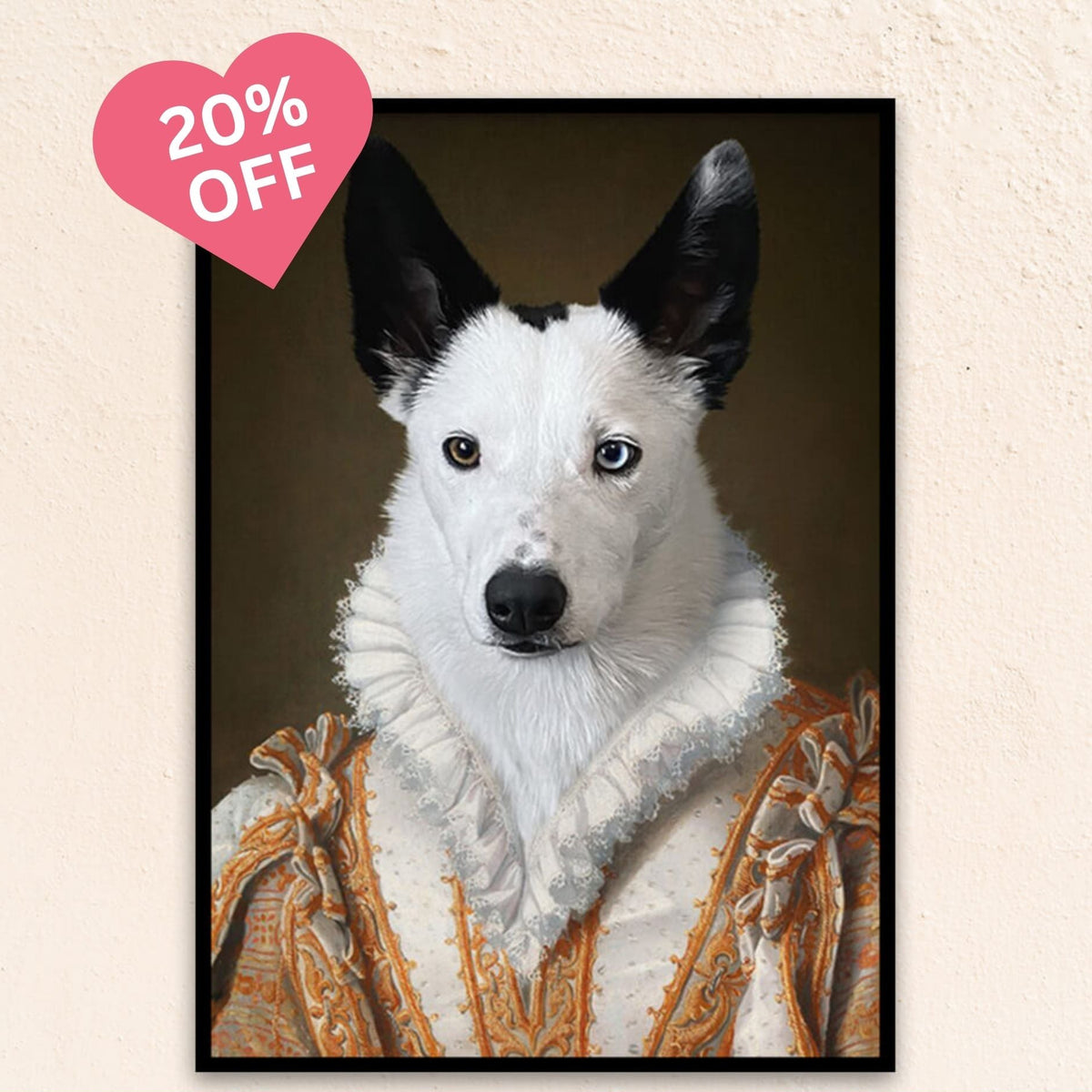 Custom Royal Pet Portrait  | The Duchess