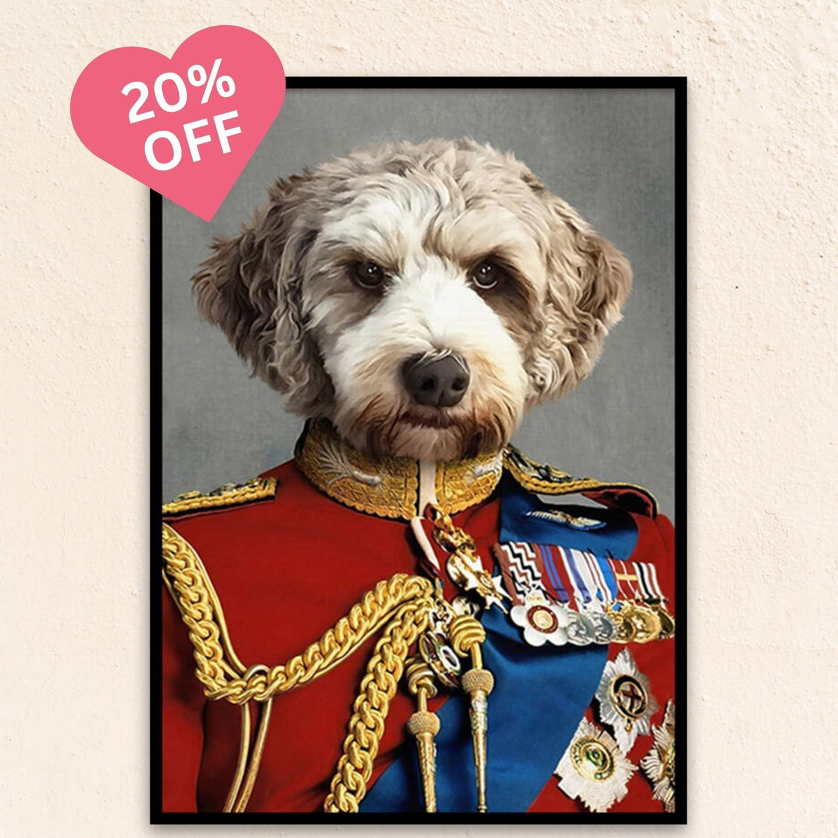 Custom Royal Pet Portrait | The Royal Prince