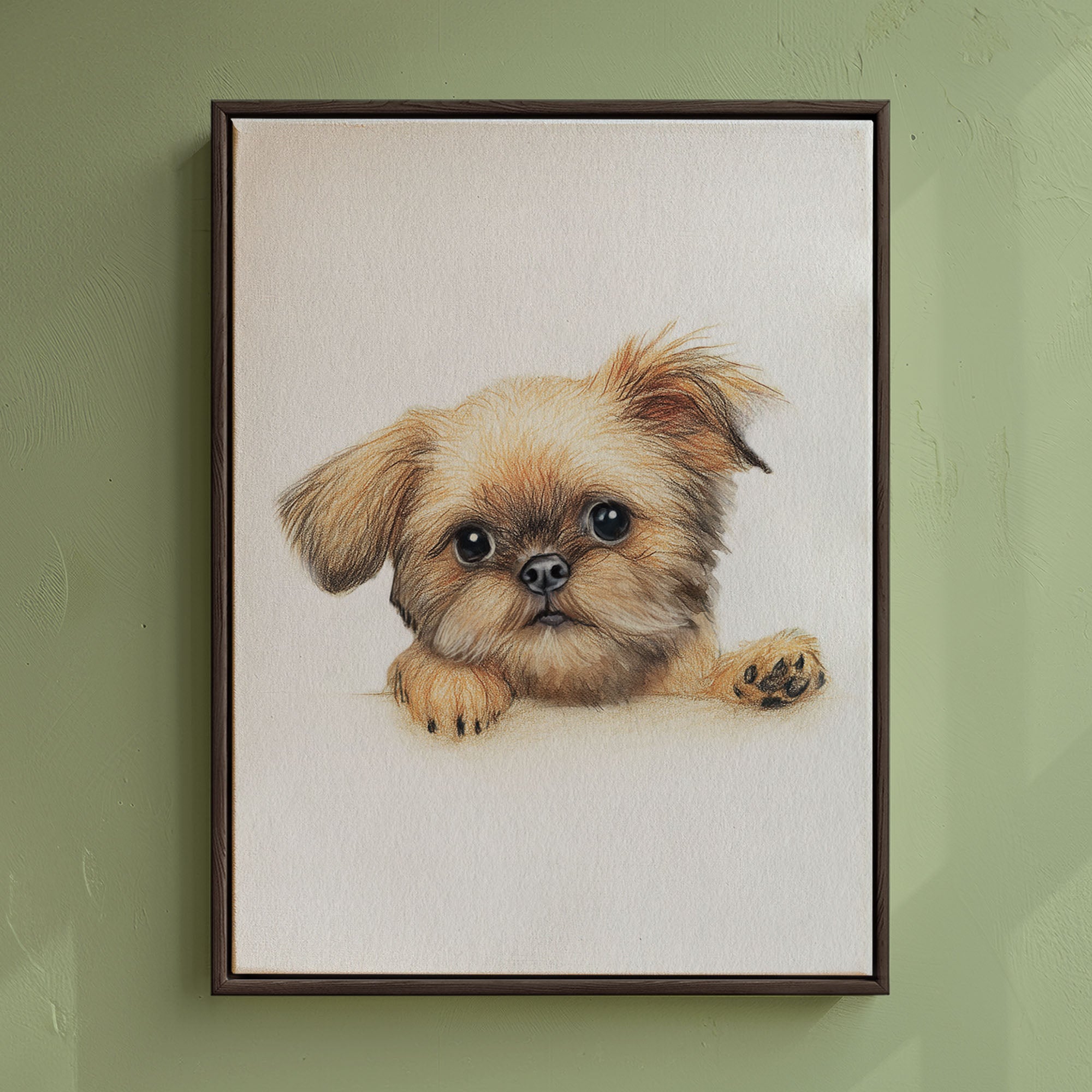 Custom Watercolor Pet Portrait Designed By Real Artists.