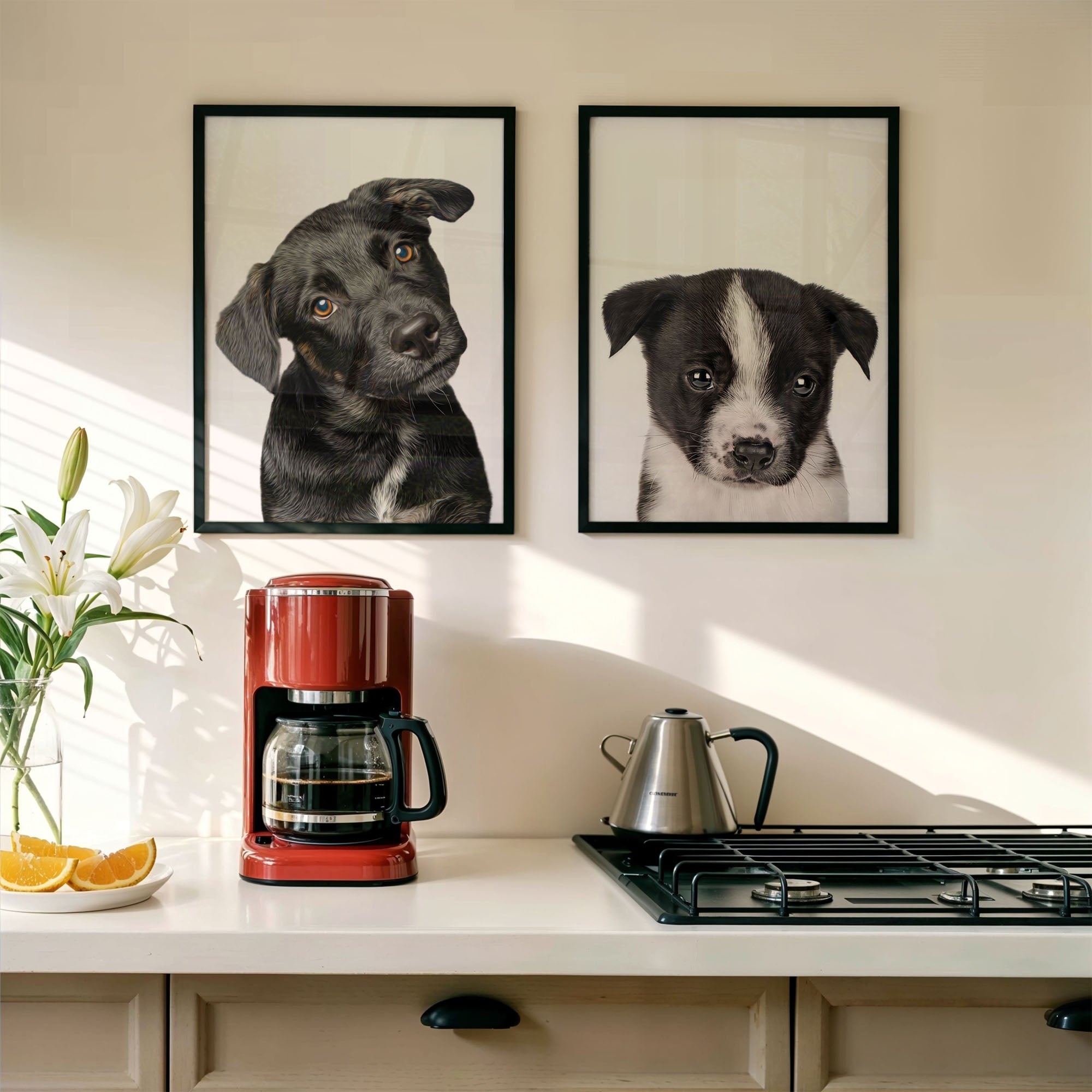 Custom Dog Portrait | Close Up