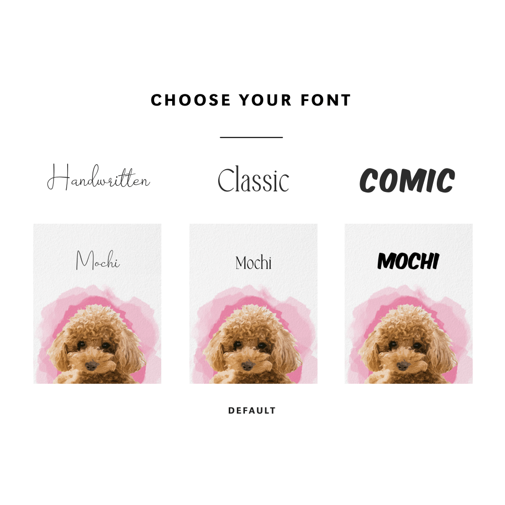 choose your font