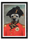 THE KING GEORGE - CUSTOM PET PORTRAIT portrait-my-pet.com