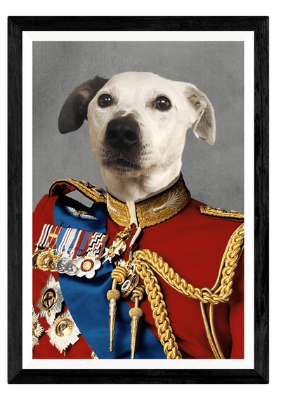 THE ROYAL PRINCE - CUSTOM PET PORTRAIT portrait-my-pet.com