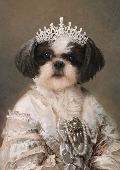The Queen - Custom Pet Portrait