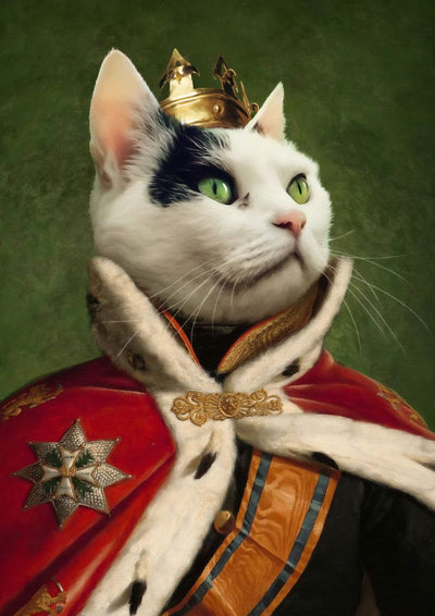 The King - Custom Pet Portrait