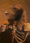 The Lieutenant Colonel - Custom Pet Portrait