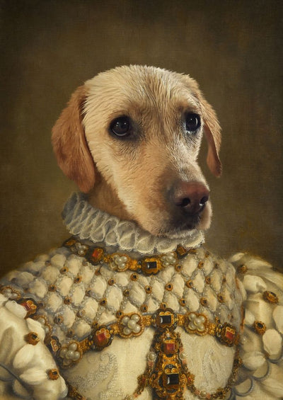 The Royal Princess - Custom Pet Portrait