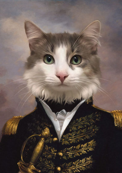The Lieutenant - Custom Pet Portrait