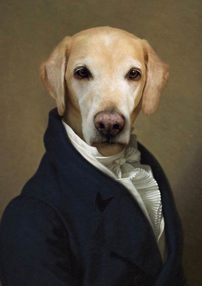 The English Gentleman - Custom Pet Portrait
