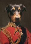 THE DUKE - CUSTOM PET PORTRAIT portrait-my-pet.com