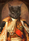 THE NAPOLEON - CUSTOM PET PORTRAIT portrait-my-pet.com