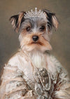 THE QUEEN - CUSTOM PET PORTRAIT portrait-my-pet.com