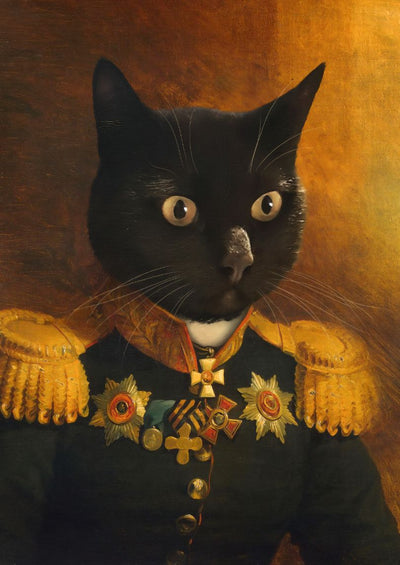 The War General - Custom Pet Portrait