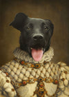 The Royal Princess - Custom Pet Portrait