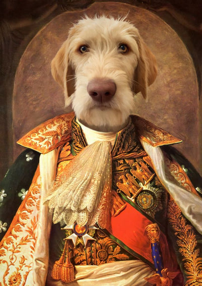 The Napoleon - Custom Pet Portrait
